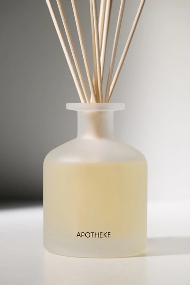 Apotheke Glass Reed Diffuser & Fragrance Oil Set