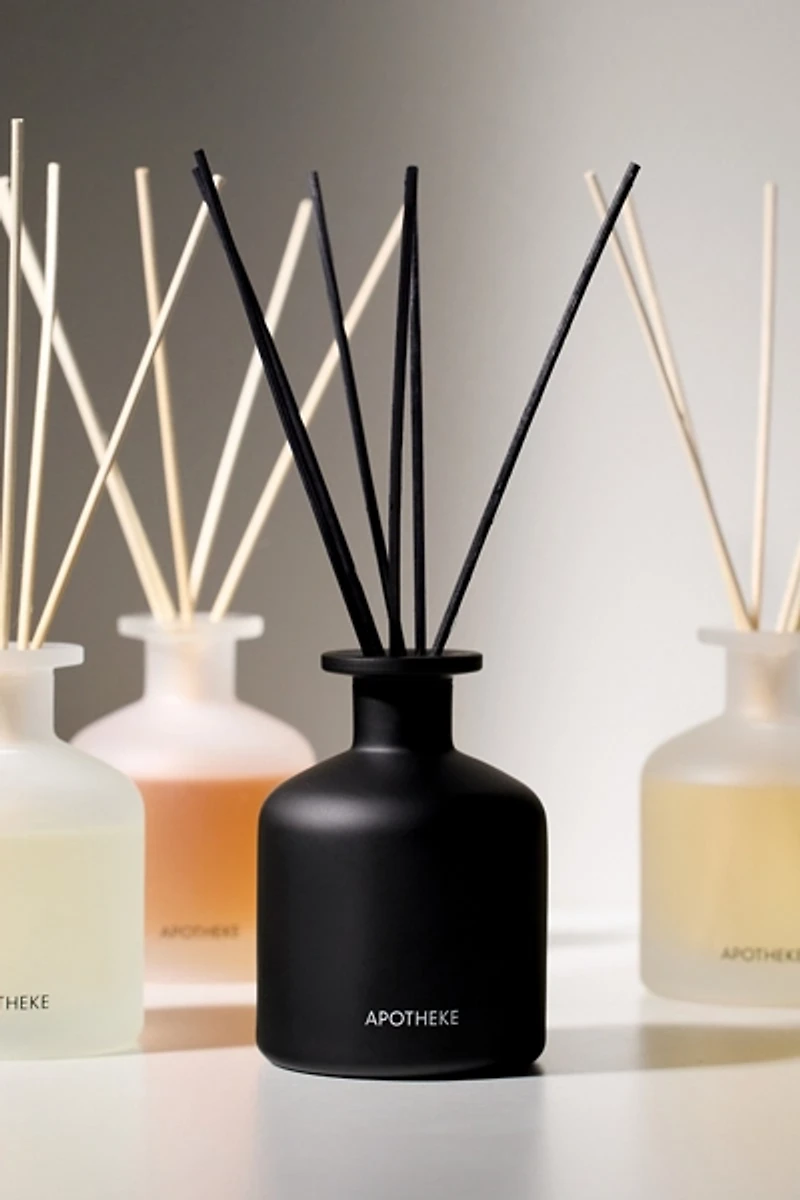 Apotheke Glass Reed Diffuser & Fragrance Oil Set