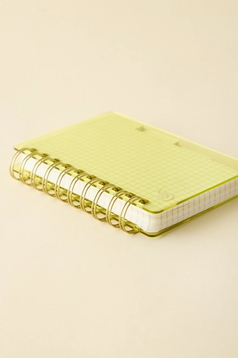 Saturday Sundae A6 Bingsu Acrylic Grid Notebook