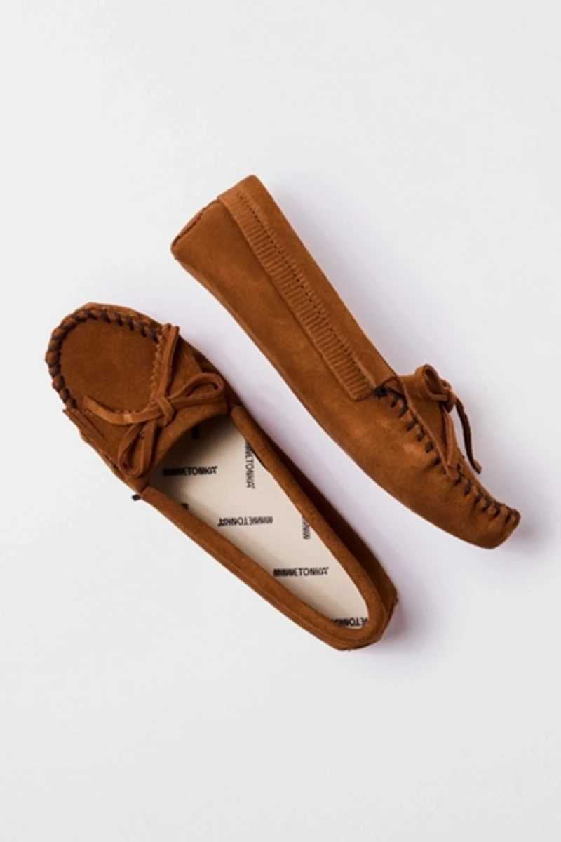 Minnetonka Women's Suede Kilty Softsole Moccasin