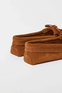 Minnetonka Women's Suede Kilty Softsole Moccasin