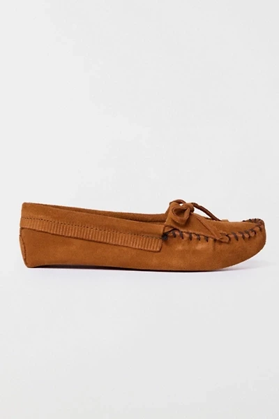 Minnetonka Women's Suede Kilty Softsole Moccasin