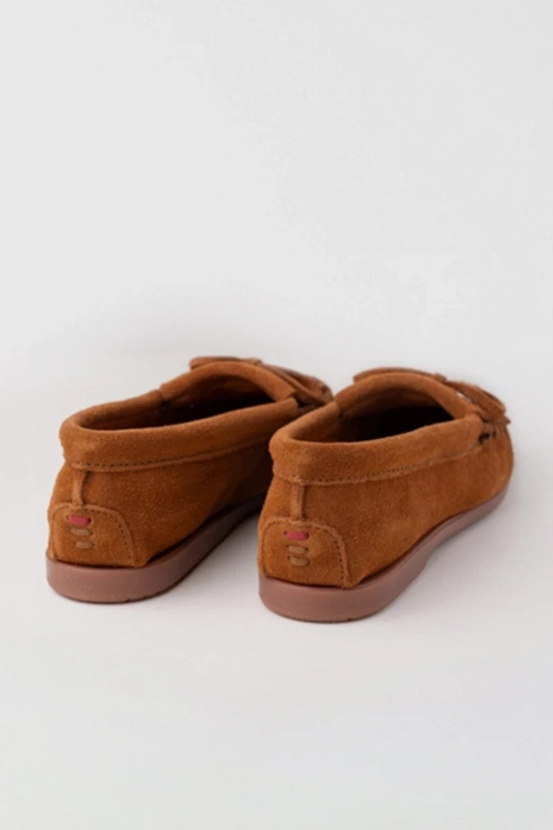 Minnetonka Nizhoni Suede Beaded Moccasin