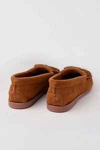 Minnetonka Nizhoni Suede Beaded Moccasin