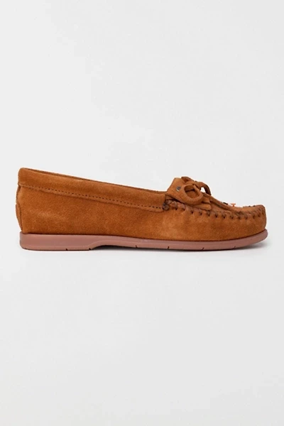 Minnetonka Nizhoni Suede Beaded Moccasin