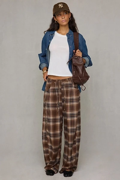 Out From Under Night Plaid Flannel PJ Pants