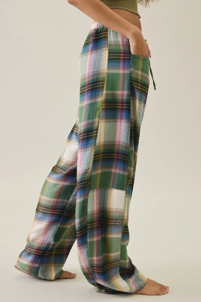 Out From Under Night Plaid Flannel PJ Pants
