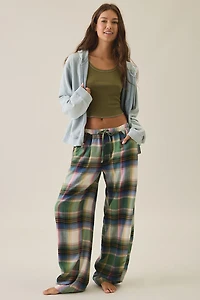 Out From Under Night Plaid Flannel PJ Pants