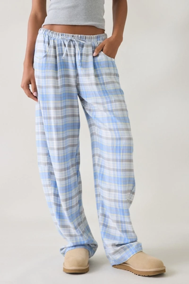Out From Under Night Plaid Flannel PJ Pants