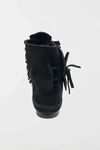 Minnetonka Women's Suede Two Button Boot