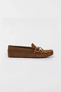 Minnetonka Men's Suede Softsole Moccasin Slipper