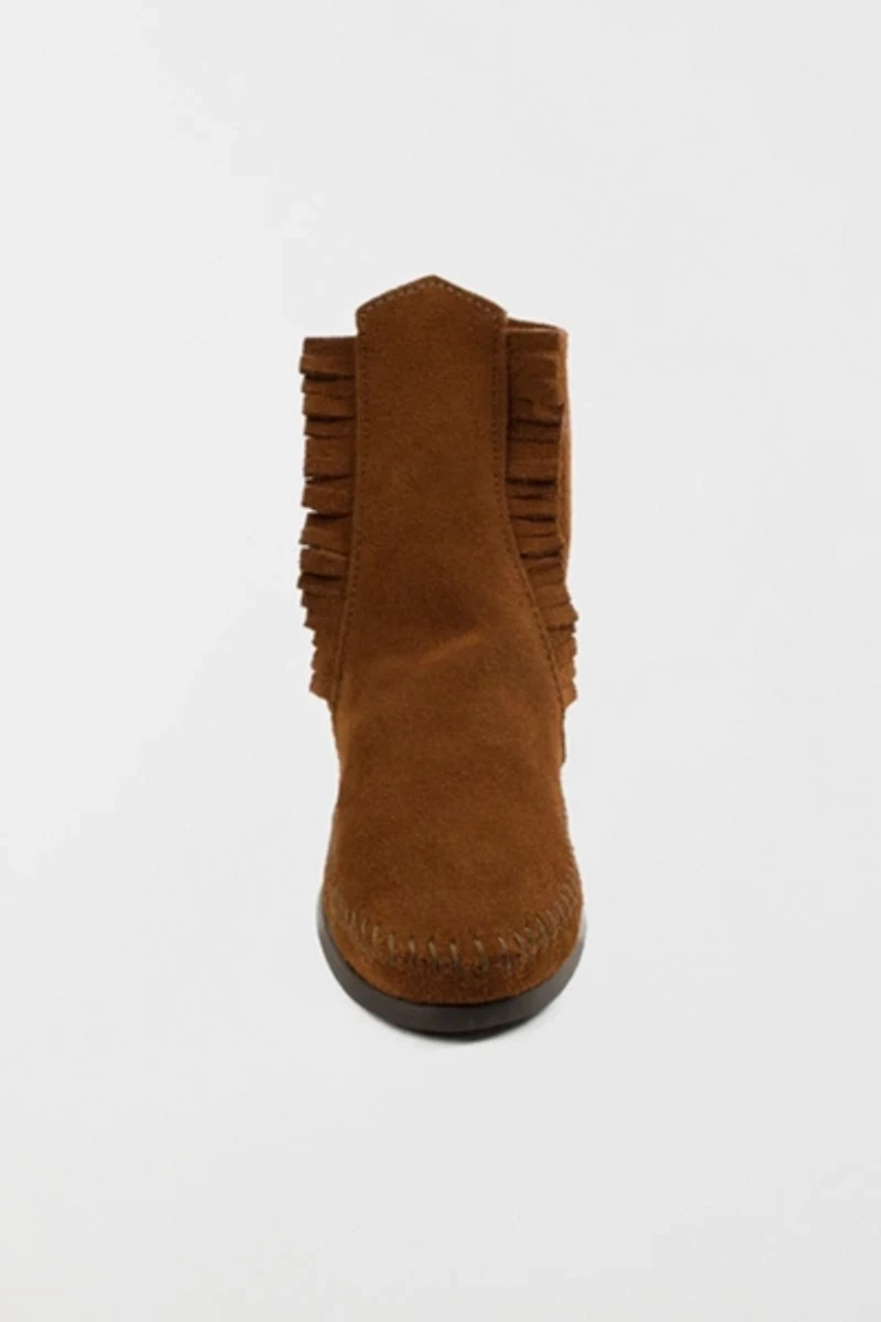 Minnetonka Men's Suede Two Button Boot