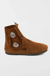Minnetonka Men's Suede Two Button Boot