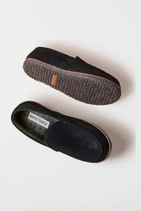 Minnetonka Tilden Suede Moccasin Slipper