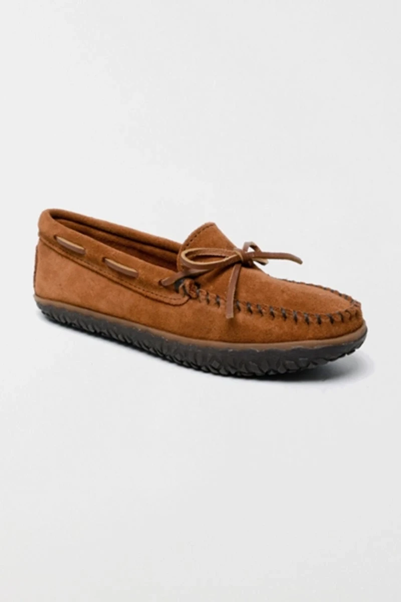 Minnetonka Suede Tread Loafer Moccasin