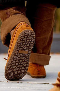 Minnetonka Suede Tread Loafer Moccasin