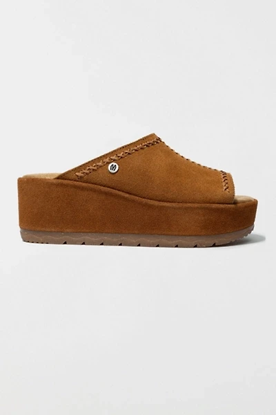 Minnetonka Suede Wedge Sandal