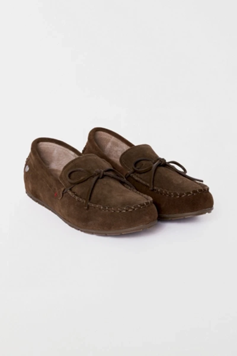 Minnetonka Men's Suede Loafer Moccasin