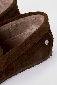 Minnetonka Men's Suede Loafer Moccasin