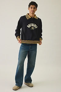 College Logo Rugby Sweatshirt