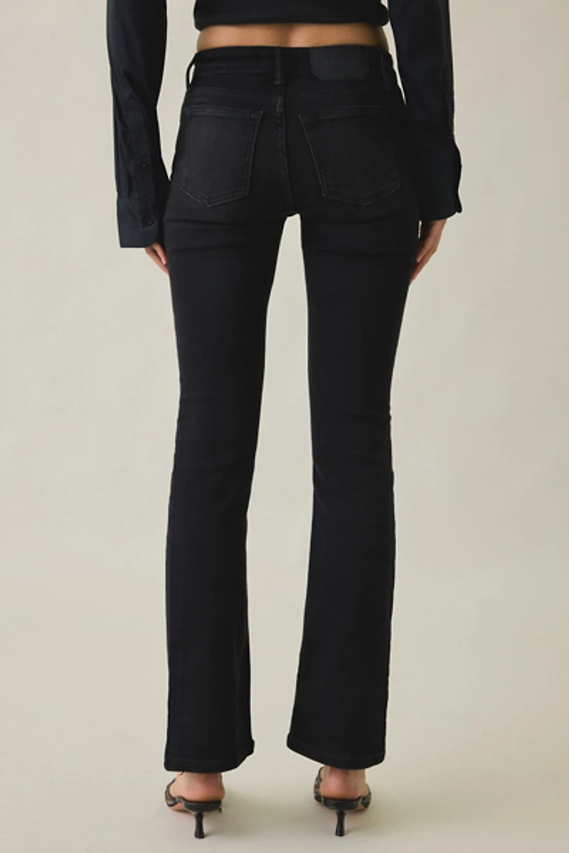AllSaints Haldan Mid-Rise Slim Bootcut Jeans