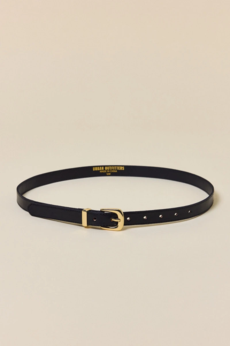 BDG Thin Leather Belt