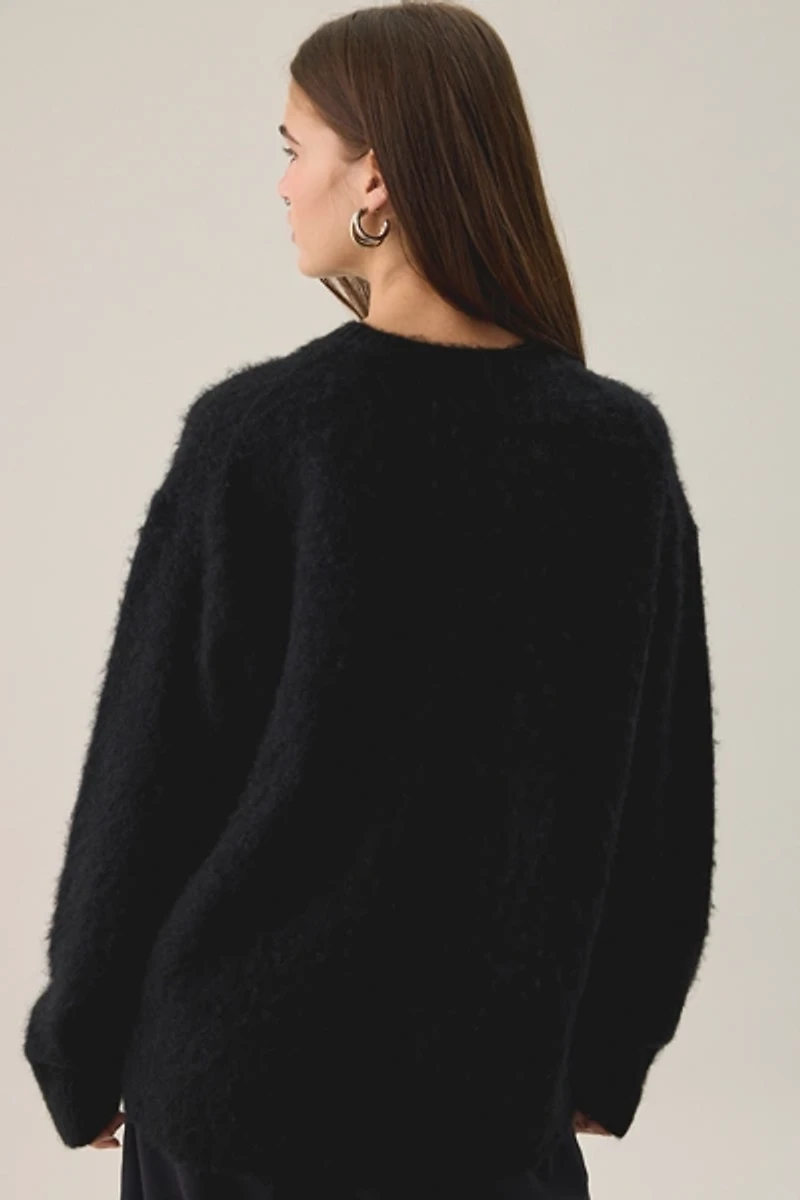 AllSaints Unwind Motif Crew Neck Sweater