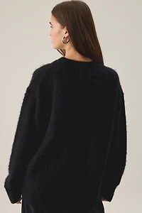 AllSaints Unwind Motif Crew Neck Sweater