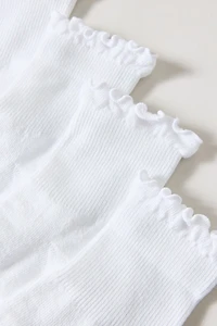 New Balance Active Ruffle Quarter Crew Socks 2-Pack
