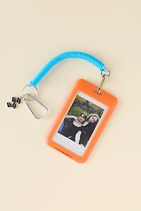 Peanuts Snoopy & Siblings Photo Holder Keychain