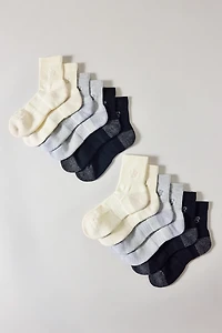 New Balance Active Premium Quarter Crew Socks 3-Pack