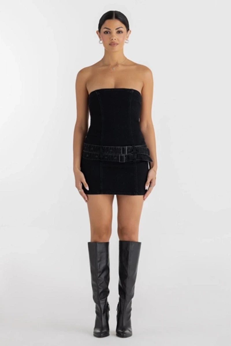 Miss Me Mitsy Belted Dress