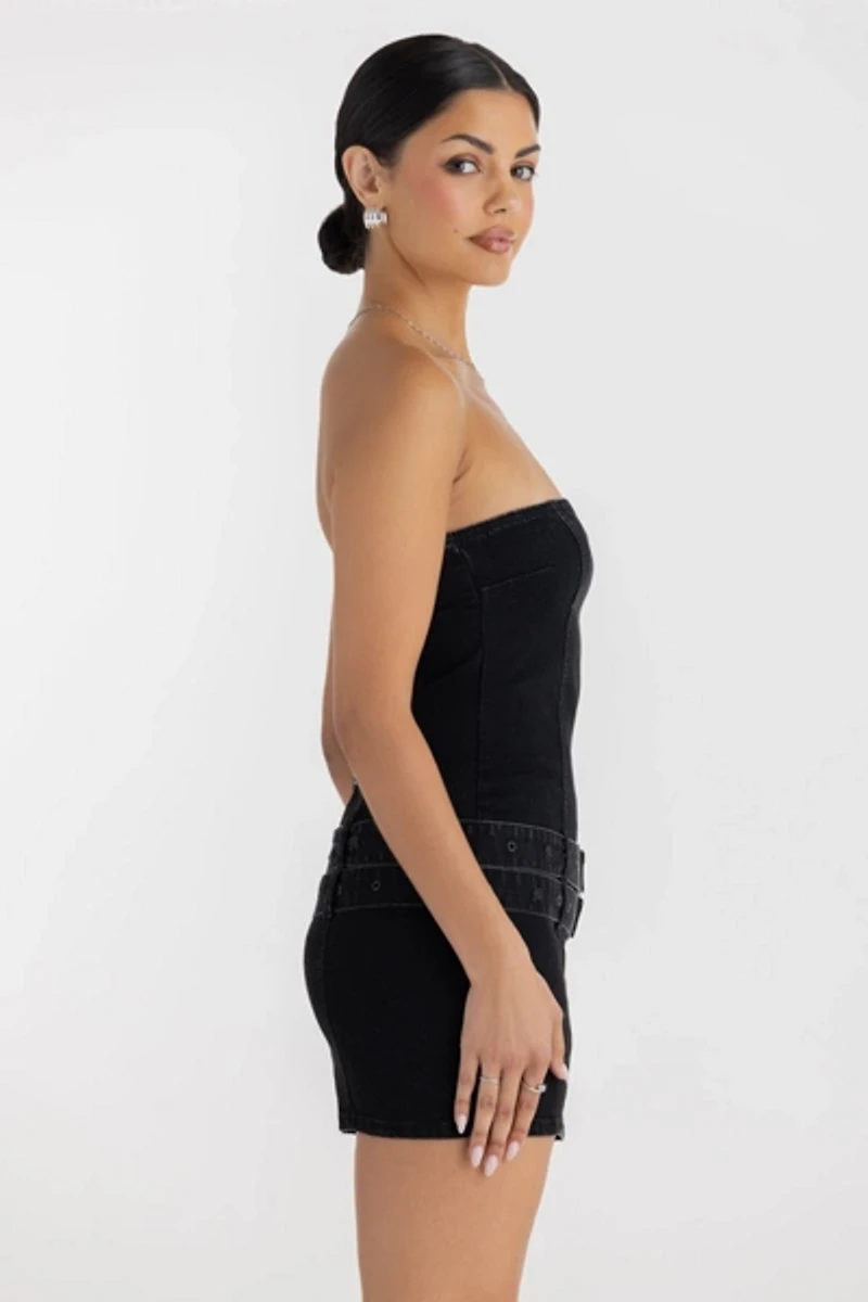 Miss Me Mitsy Belted Dress