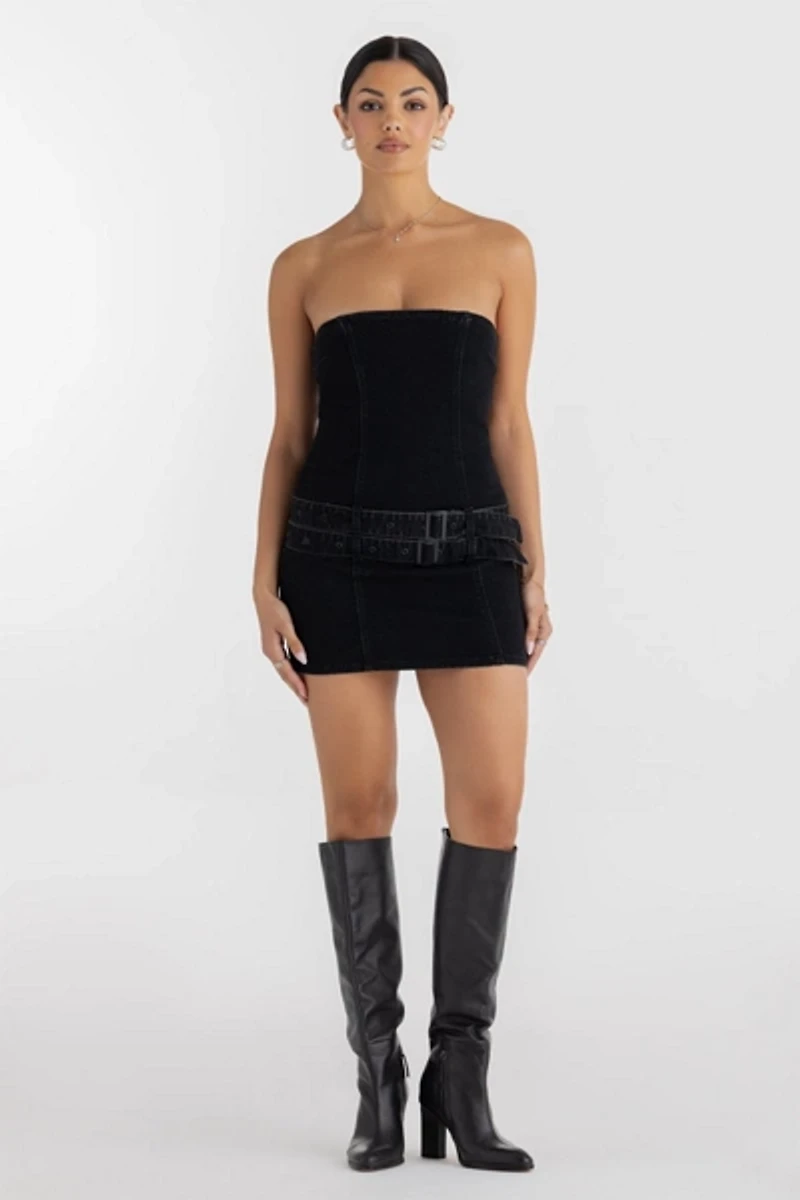 Miss Me Mitsy Belted Dress