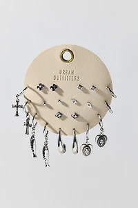 Essential Silver Multi Earrings Set