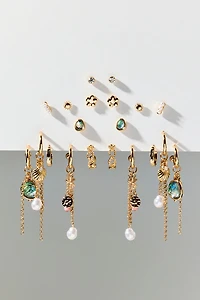 Ocean Dives Multi Earrings Set