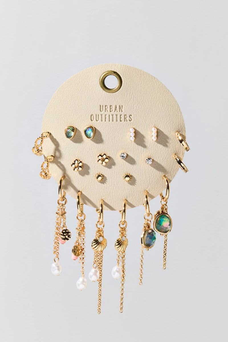 Ocean Dives Multi Earrings Set