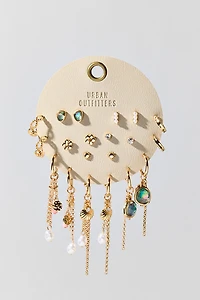 Ocean Dives Multi Earrings Set