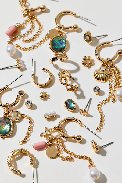 Ocean Dives Multi Earrings Set