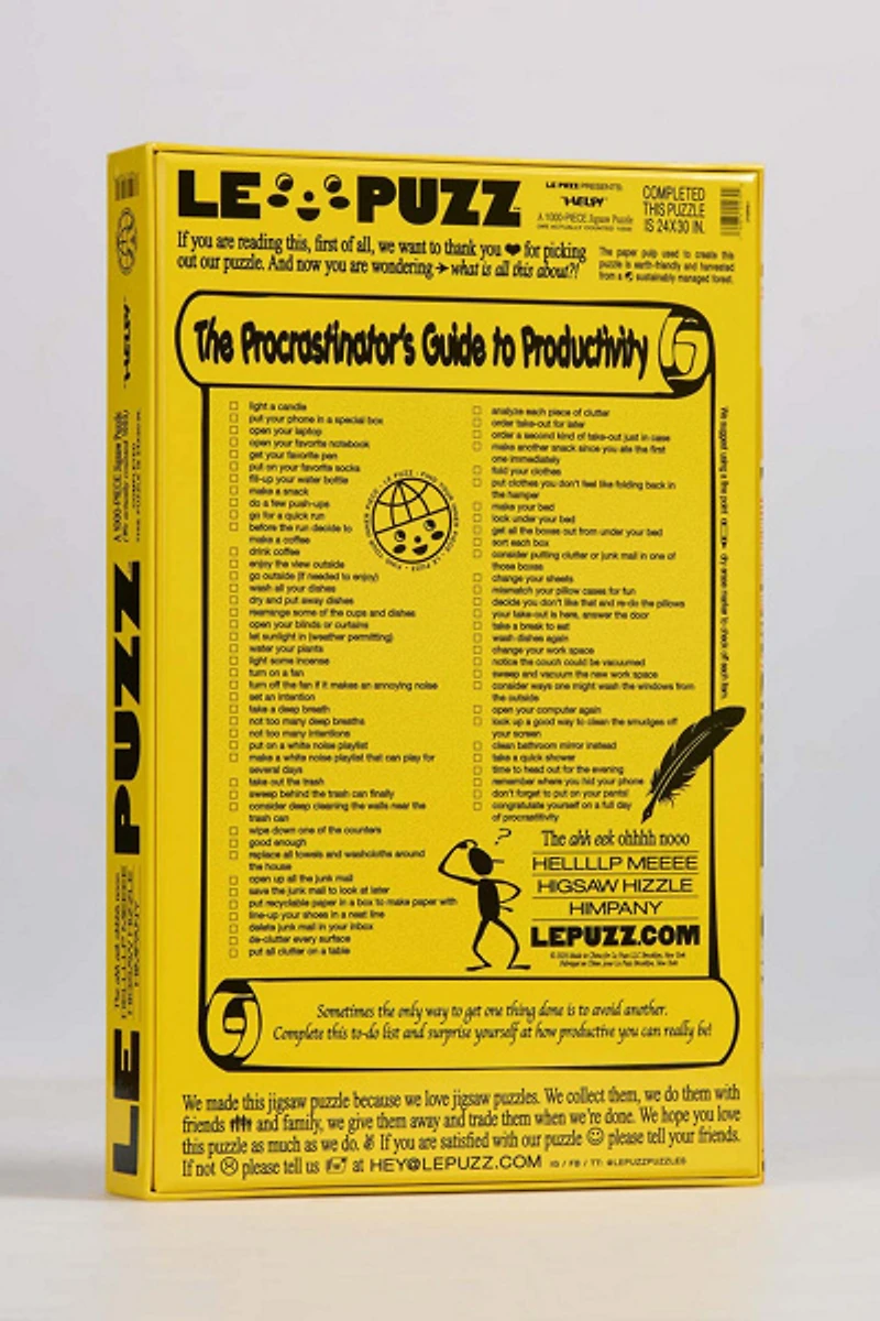 Le Puzz HELP! Jigsaw Puzzle