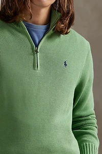 Polo Ralph Lauren Cotton Quarter-Zip Sweater