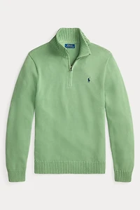 Polo Ralph Lauren Cotton Quarter-Zip Sweater