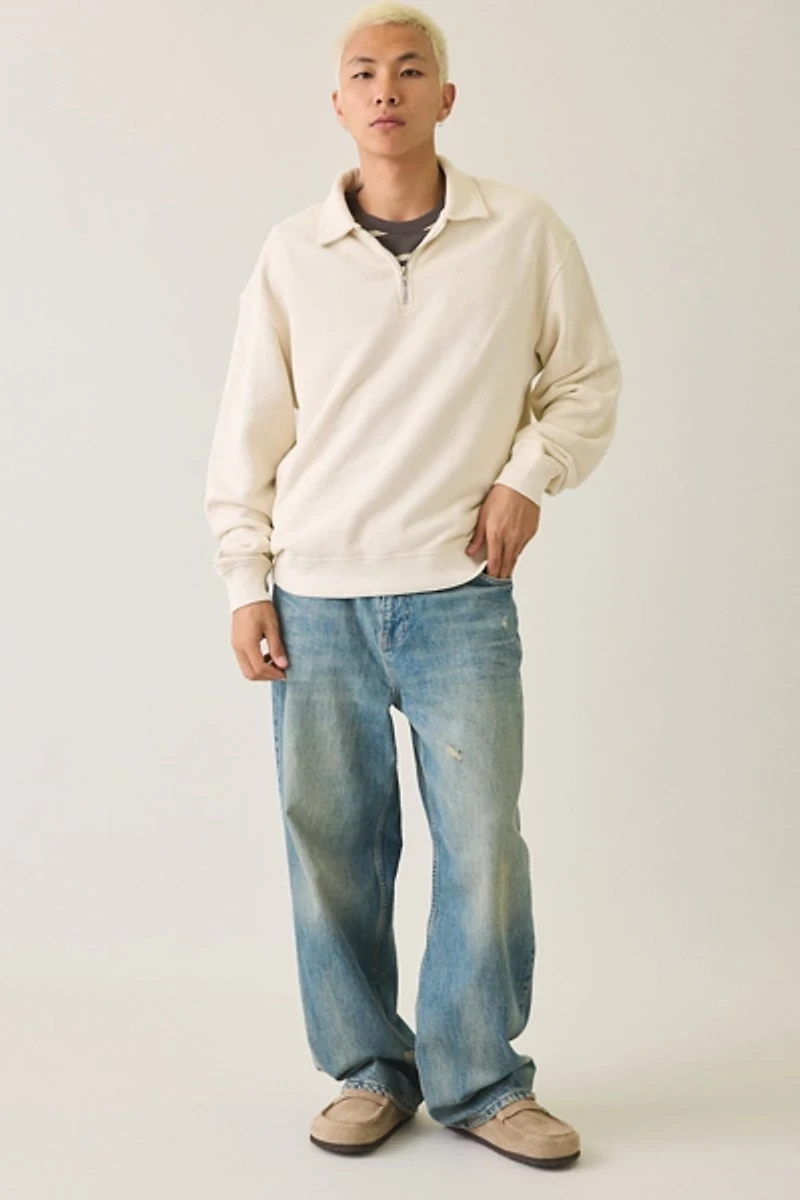 Standard Cloth Pregame Quarter Zip Sweatshirt