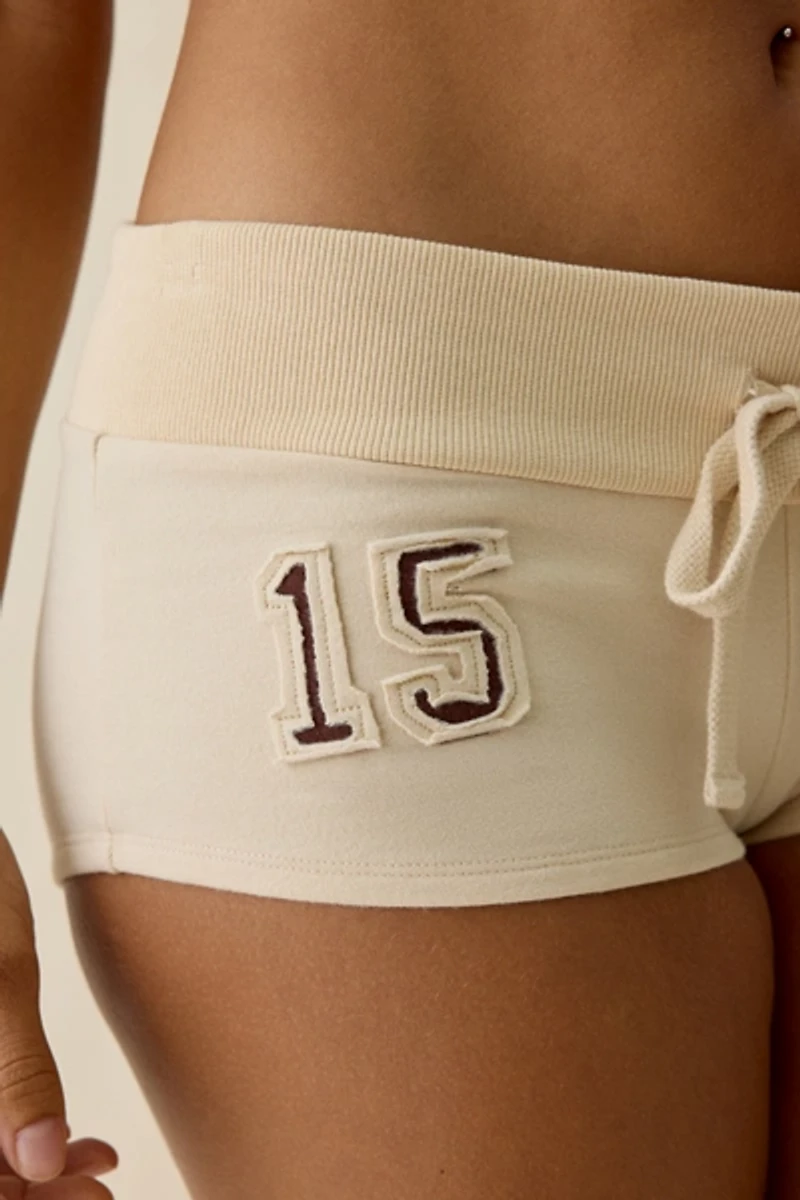 Out From Under Follow Request Micro Sweat Shorts