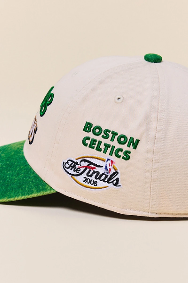 Mitchell & Ness NBA Boston Celtics Team Logo Dad Hat