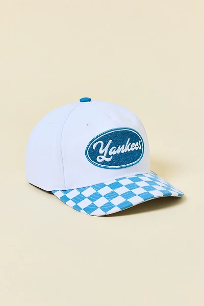 Mitchell & Ness MLB New York Yankees Checkered Brim Hat