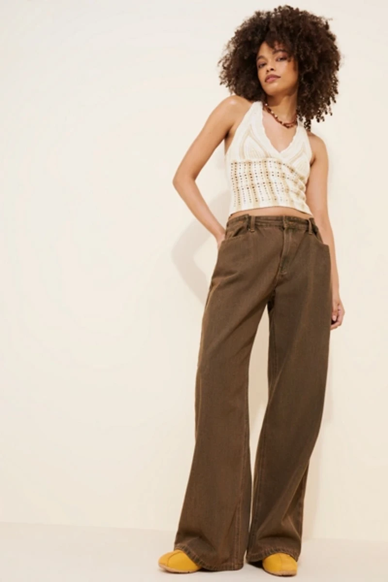 Lioness She's All That Wide-Leg Jeans