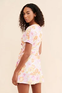 Charlie Holiday Callie Floral Wrap Dress