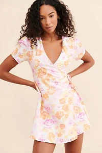 Charlie Holiday Callie Floral Wrap Dress
