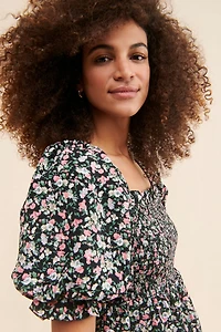 English Factory Floral Tiered Dress